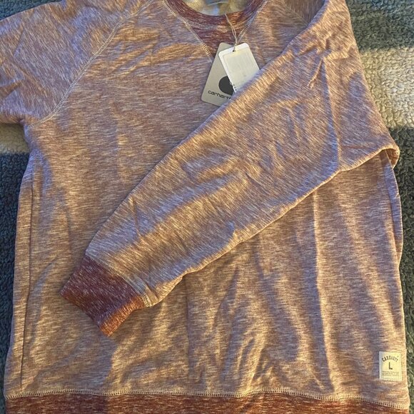 Carharrt Work In Progress "Slash Sweat" Crewneck sz men's L - Picture 9 of 11